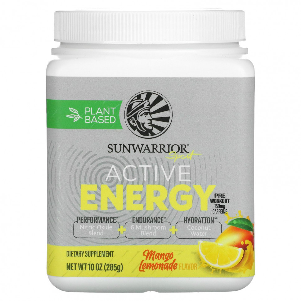   (Iherb) Sunwarrior, Sport,  ,  ,   , 285  (10 )    -     , -, 