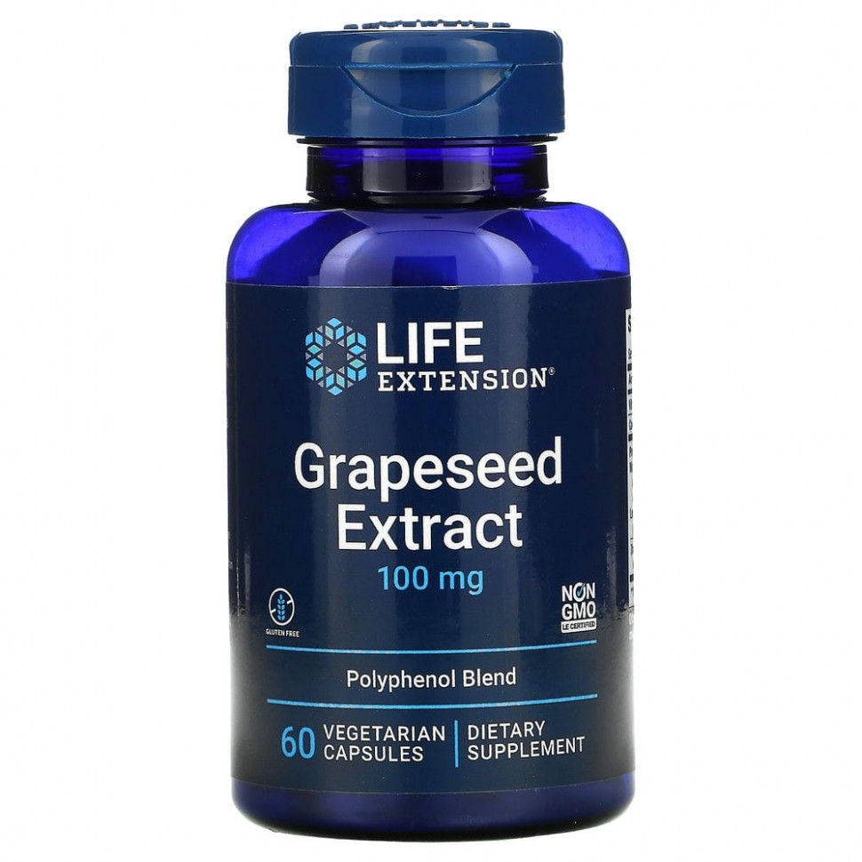 ���� ������ (Iherb) Life Extension, �������� ����������� ��������, 100 ��, 60 �������������� ������, ������ �� 3940 ���