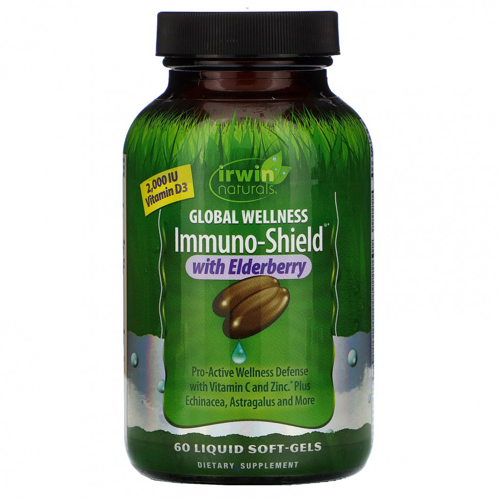   (Iherb) Irwin Naturals, Global Wellness Immuno-Shield  , 60         -     , -, 