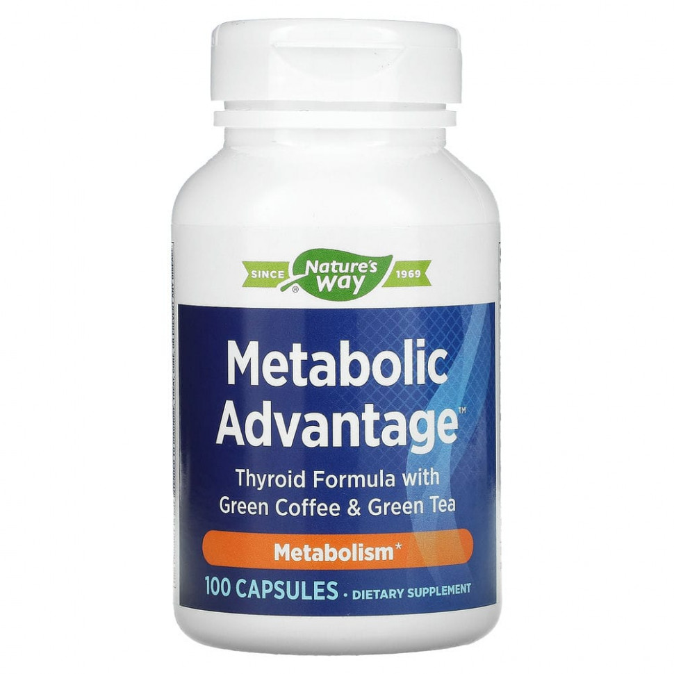   (Iherb) Enzymatic Therapy, Metabolic Advantage, , 100     -     , -, 