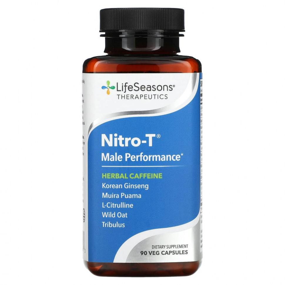 ���� ������ (Iherb) LifeSeasons, ��������� ������������������ ��� ������ Nitro-T, 90 �������������� ������, ������ �� 5500 ���