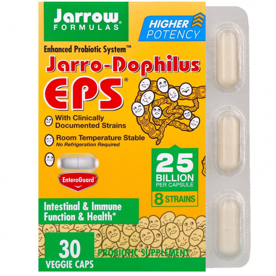 ���� ������ (Iherb) Jarrow Formulas, Jarro-Dophilus EPS, 25 ����������, 30 �������������� ������, ������ �� 5410 ���