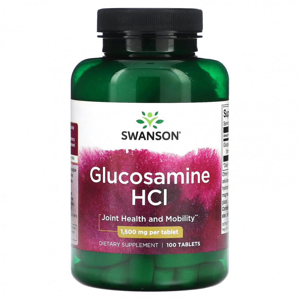 ���� ������ (Iherb) Swanson, ���������� �����������, 1500 ��, 100 ��������, ������ �� 2450 ���