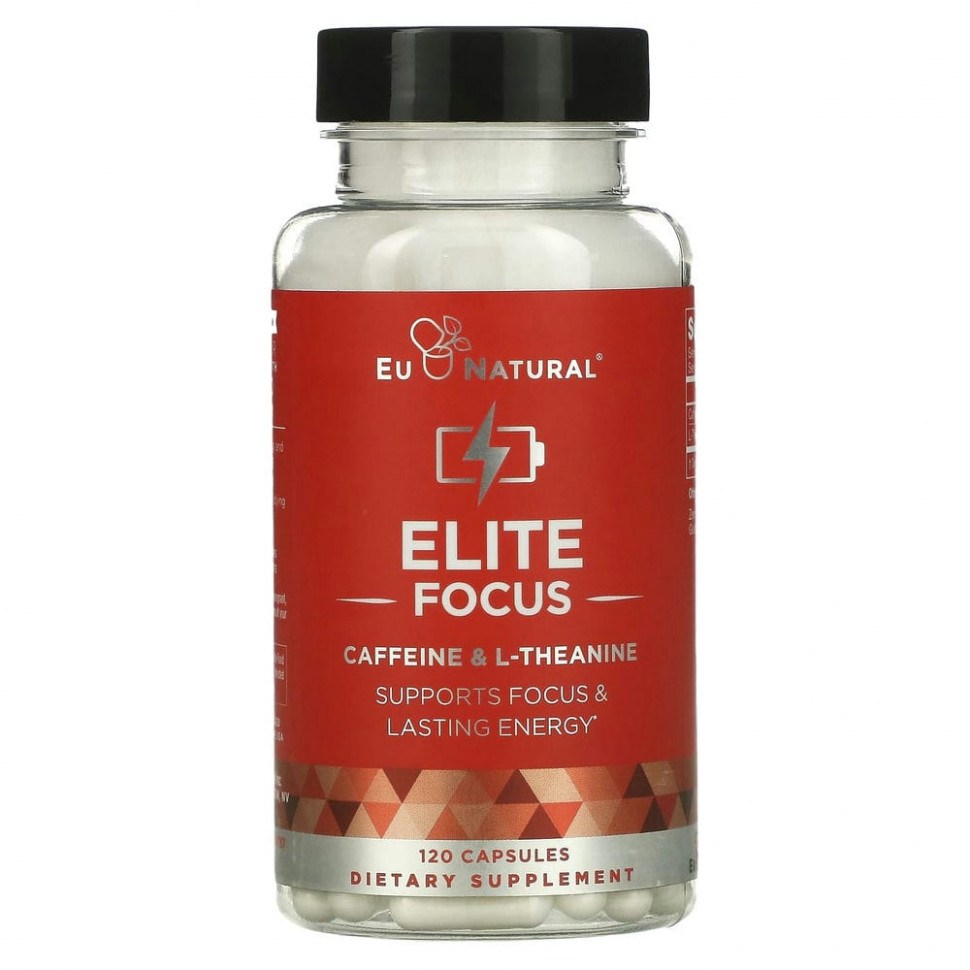���� ������ (Iherb) Eu Natural, ELITE, ������ � L-������, 120 ������, ������ �� 4330 ���