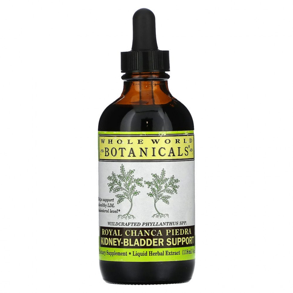 ���� ������ (Iherb) Whole World Botanicals, Royal Chanca Piedra (����������� ����������) ��� ��������� ����� � �������� ������, 118 �� (4 �����), ������ �� 8200 ���
