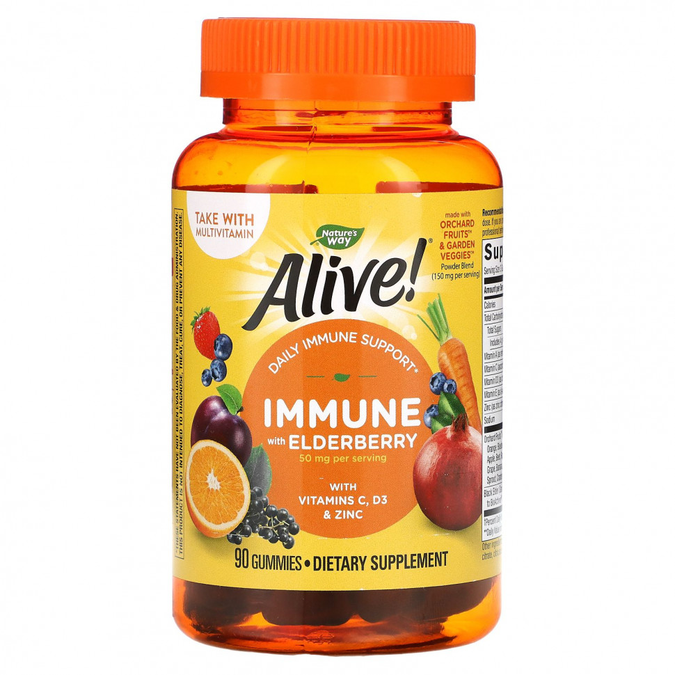   (Iherb) Nature's Way, Alive!    ,   , 90  ,   4010 