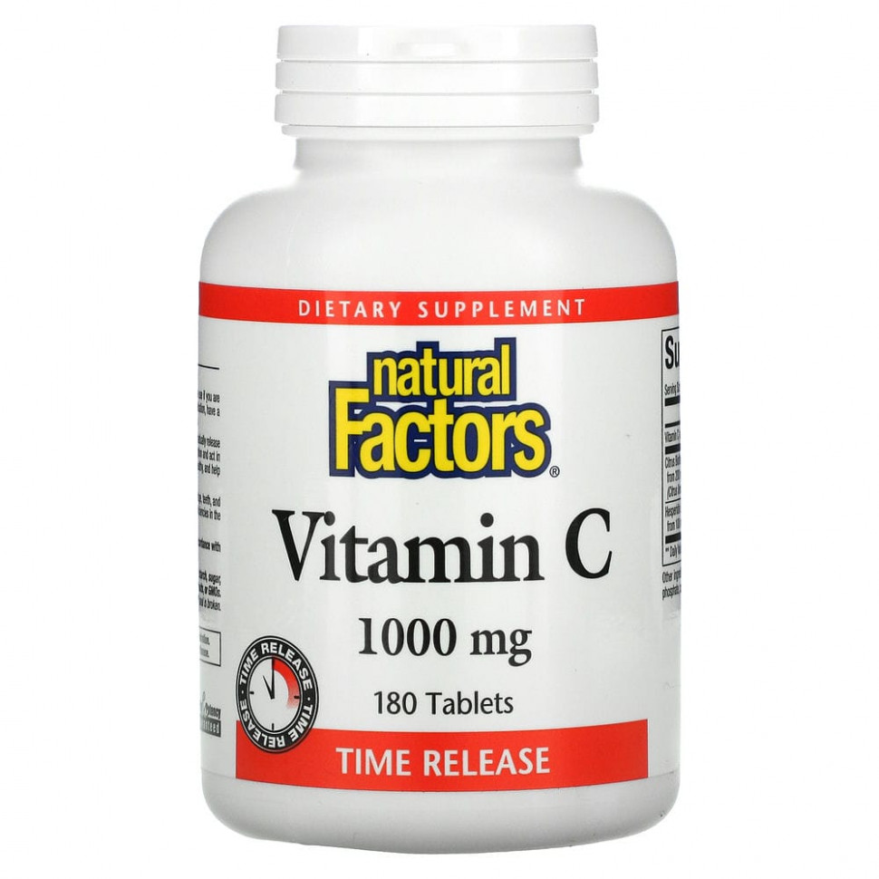   (Iherb) Natural Factors,  C,   , 1000 , 180     -     , -, 