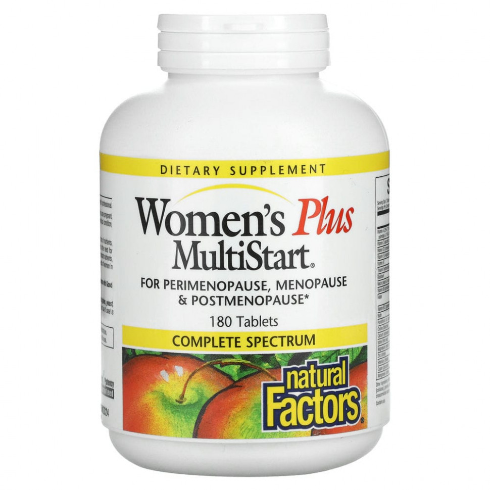   (Iherb) Natural Factors, Women Plus MultiStart,   , 180     -     , -, 