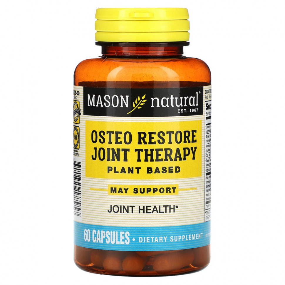   (Iherb) Mason Natural, Osteo Restore Joint Therapy, 60     -     , -, 