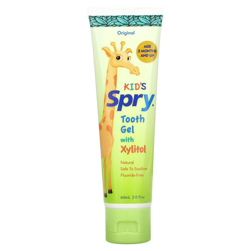 ���� ������ (Iherb) Xlear, Kid's Spry, ������� ������ ���� � ����������, ������������, 60 �� (2 ����. �����), ������ �� 1090 ���