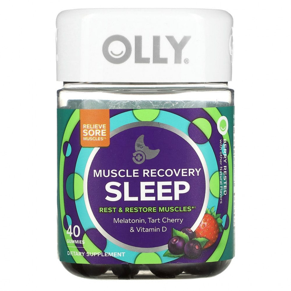   (Iherb) OLLY, Muscle Recovery Sleep,   , 40      -     , -, 