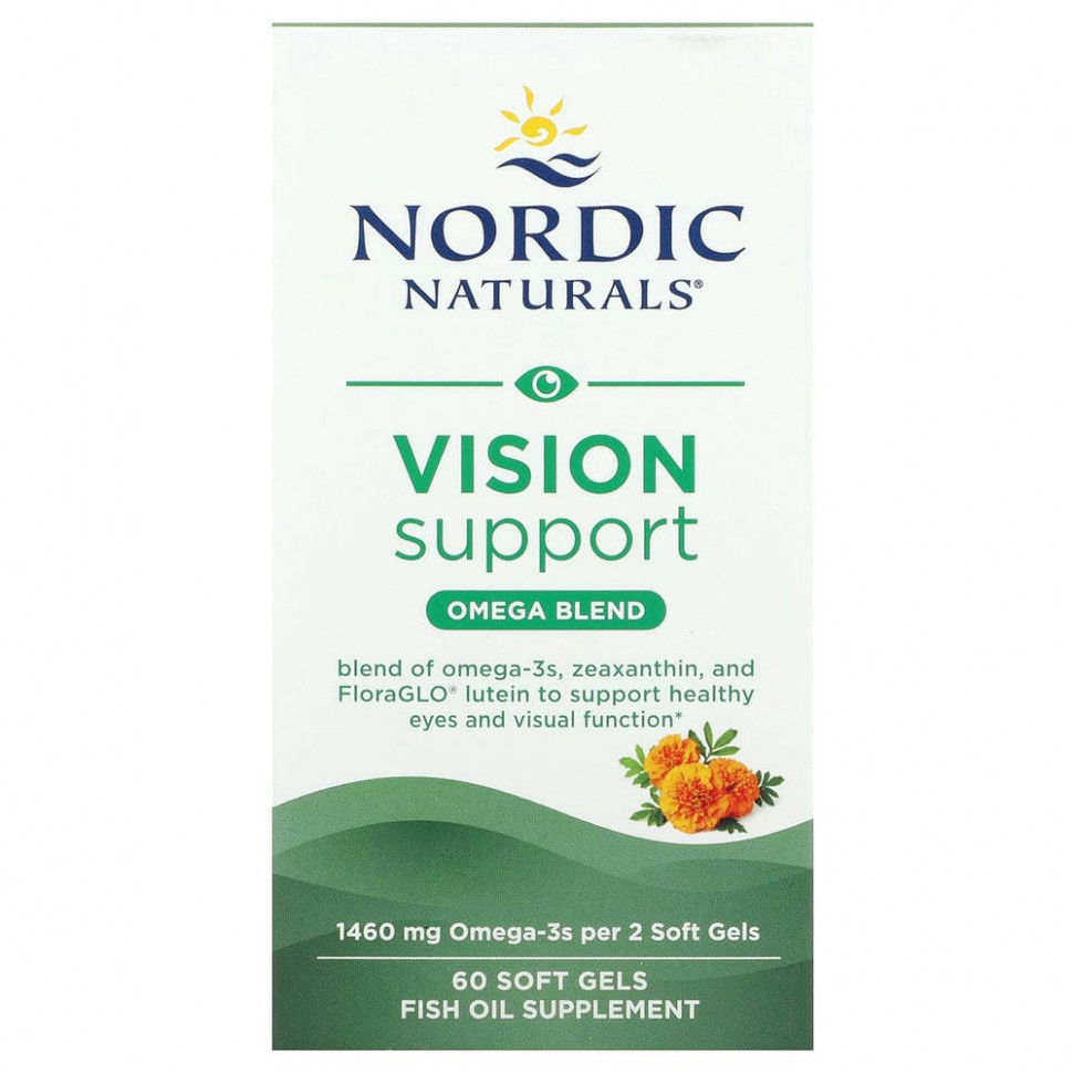 ���� ������ (Iherb) Nordic Naturals, �����-������, 1000 ��, 60 ������, ������ �� 7760 ���