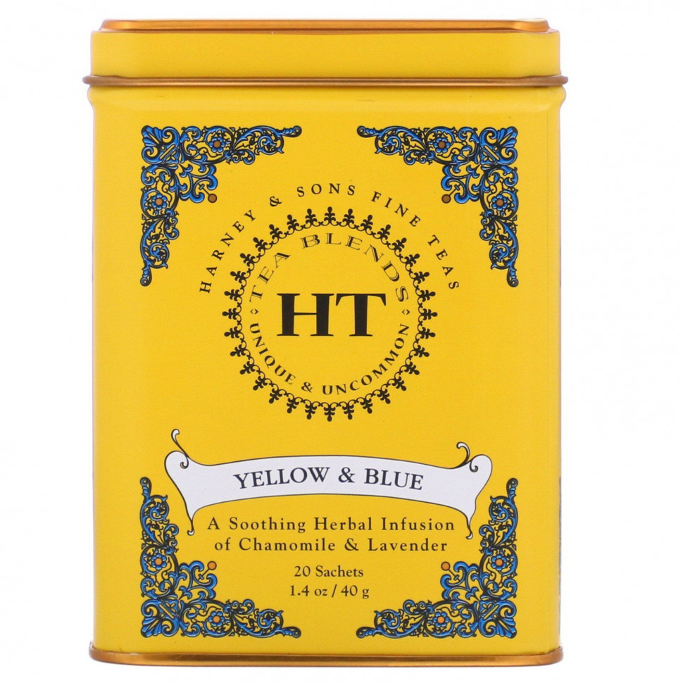 ���� ������ (Iherb) Harney & Sons, HT Tea Blend, ������ � �������, ������� � �������, ��� �������, 20 ������ ����, 40 � (1,4 �����), ������ �� 1700 ���