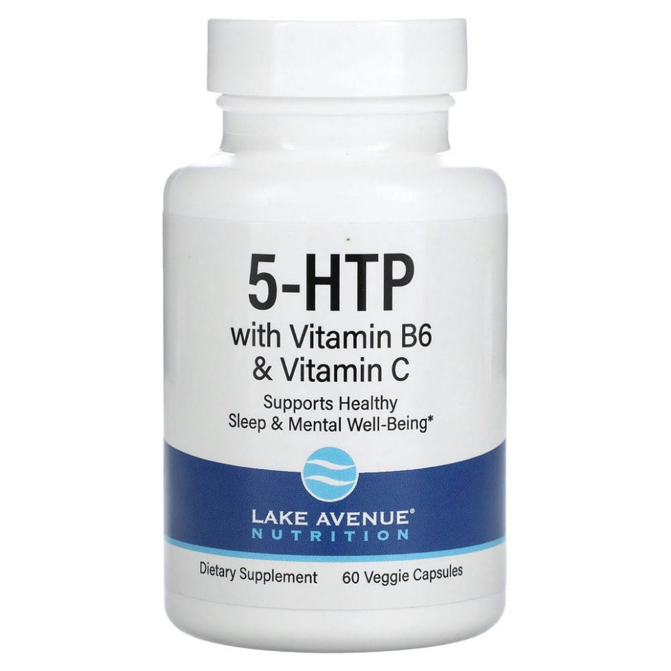 ���� ������ (Iherb) Lake Avenue Nutrition, 5-����������������� � ���������� B6 � C, 60 �������������� ������, ������ �� 1870 ���