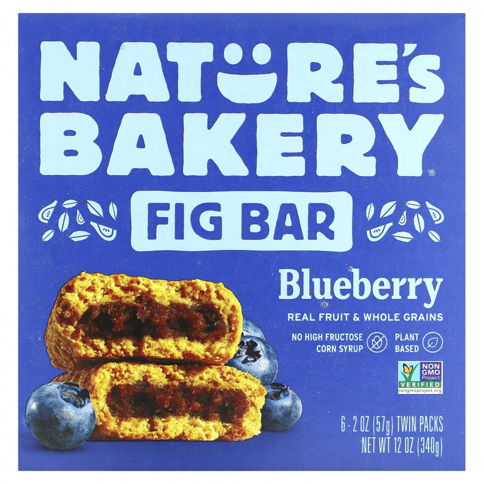 ���� ������ (Iherb) Nature's Bakery, �������� ��������, ��������, 6 ������� ��������� �� 57 � (2 �����), ������ �� 1710 ���