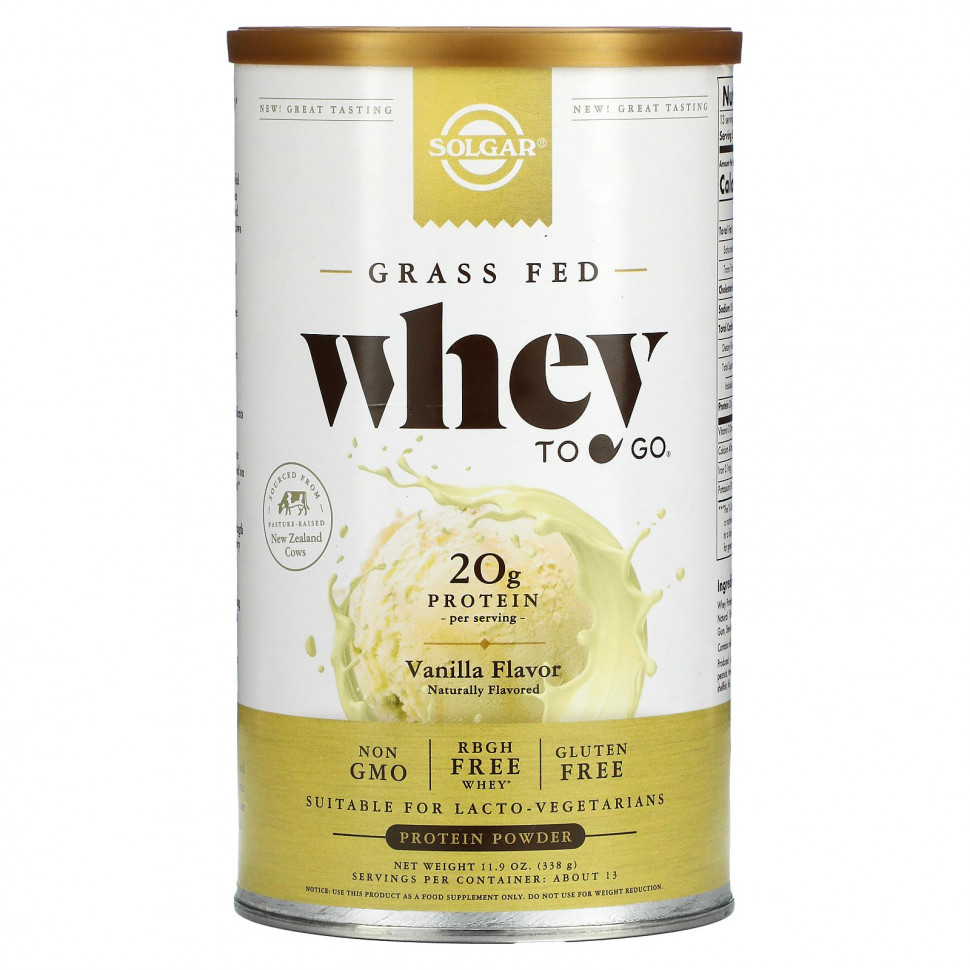   (Iherb) Solgar, Whey To Go,  ,    ,   , 338  (11,9 ),   3990 
