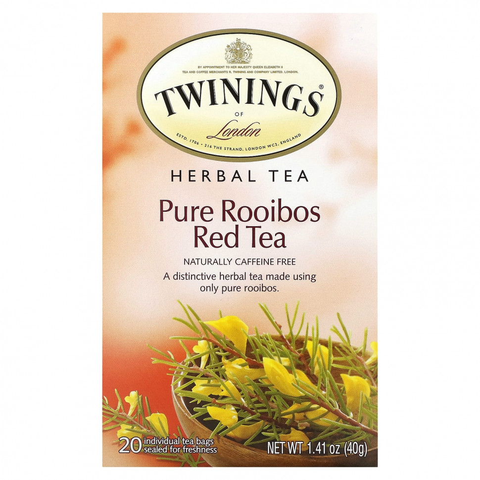���� ������ (Iherb) Twinings, Herbal Tea, ������ ������� ��� ������, ��� �������, 20 ������ ���������, 40 � (1,41 �����), ������ �� 1140 ���