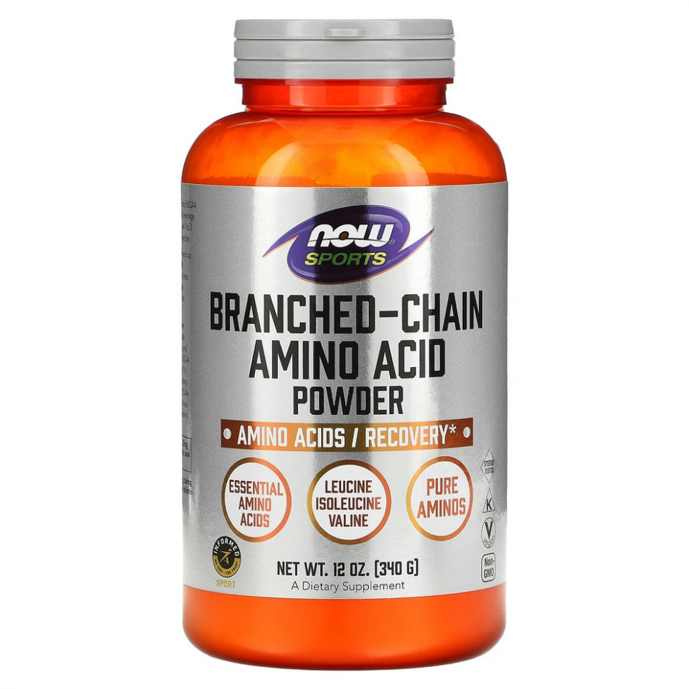 ���� ������ (Iherb) NOW Foods, Sports, �������������� ������� � ������������� �����, 12 ����� (340 �), ������ �� 4450 ���