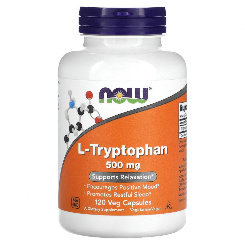   (Iherb) NOW Foods, L-, 500 , 120      -     , -, 