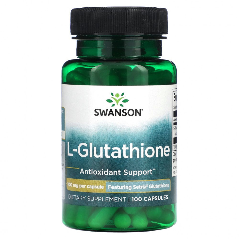   (Iherb) Swanson, L-, 100 , 100     -     , -, 