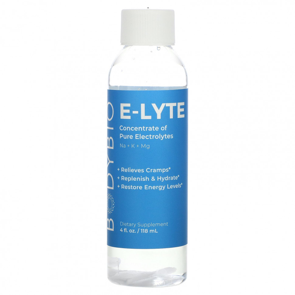 ���� ������ (Iherb) BodyBio, E-Lyte, 118 �� (4 ����. �����), ������ �� 1740 ���