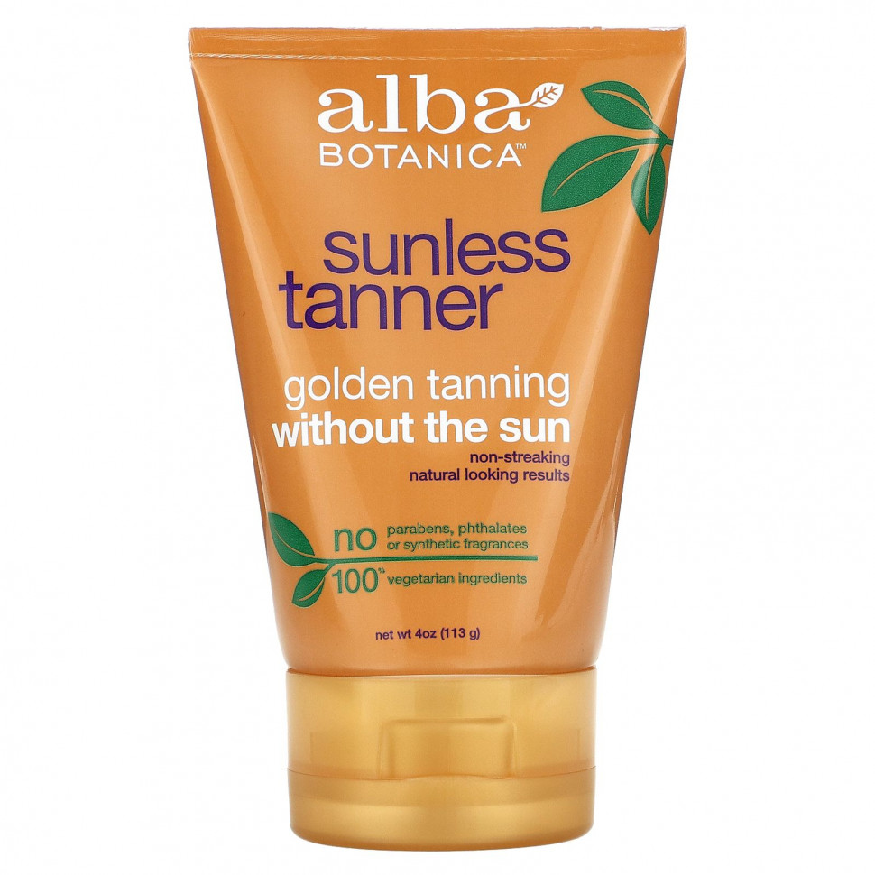 ���� ������ (Iherb) Alba Botanica, �������� ��� ������ Sunless, 113 � (4 �����), ������ �� 2520 ���