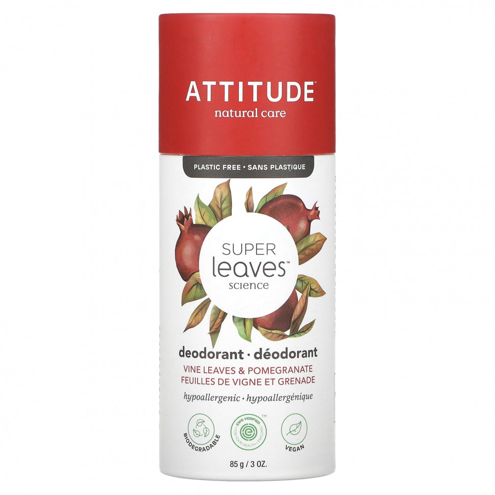 ���� ������ (Iherb) ATTITUDE, Super Leaves, ����������, ������ ��������� � ������, 85 � (3 �����), ������ �� 2840 ���