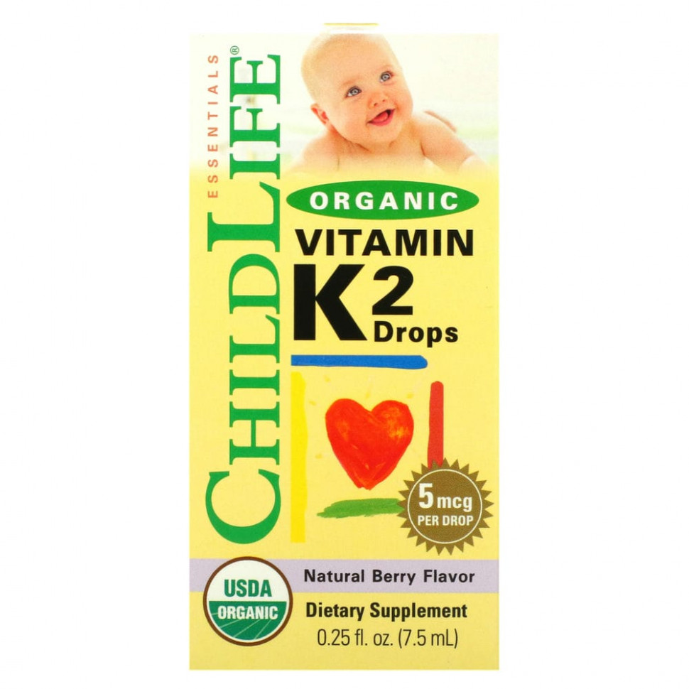   (Iherb) ChildLife,   K2  ,   , 5 , 7,5  (0,25 . ),   4640 