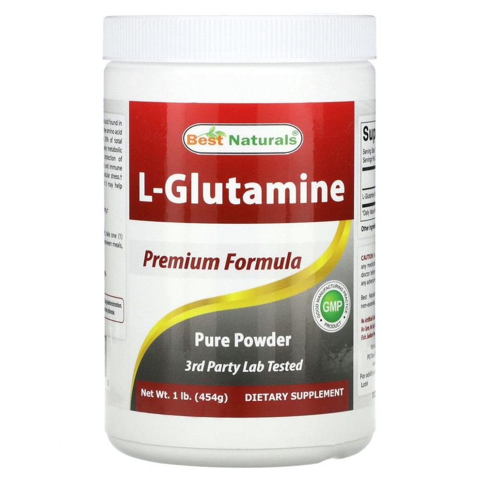 ���� ������ (Iherb) Best Naturals, L-��������, 454 � (1 ����), ������ �� 4080 ���