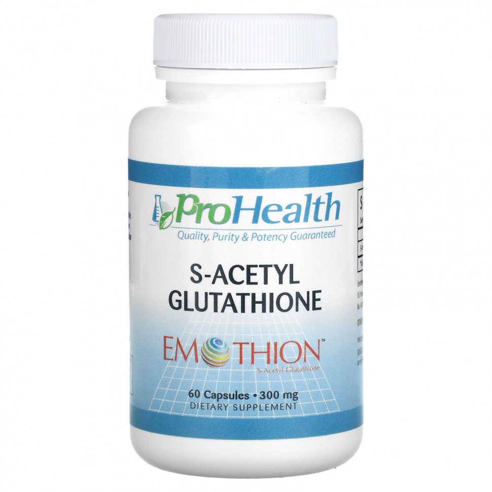   (Iherb) ProHealth Longevity, Emothion, S-, 300 , 60     -     , -, 