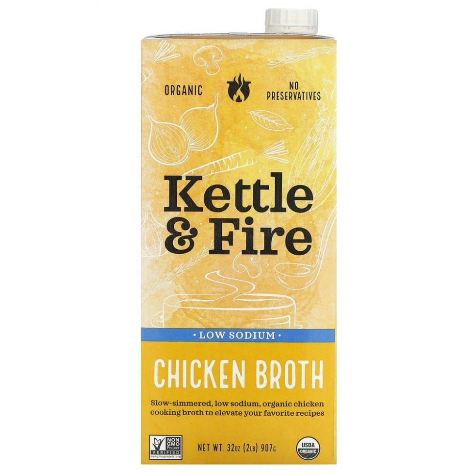   (Iherb) Kettle & Fire,  ,    , 907  (32 )    -     , -, 