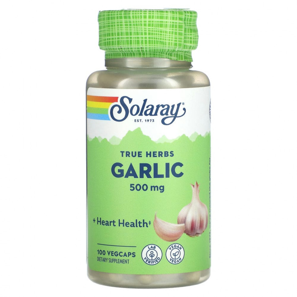 ���� ������ (Iherb) Solaray, True Herbs, ������, 500 ��, 100 ������������ ������, ������ �� 1340 ���