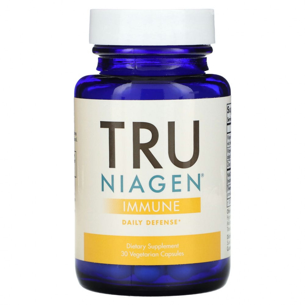 ���� ������ (Iherb) Tru Niagen, Immune, Daily Defense, 30 �������������� ������, ������ �� 6070 ���