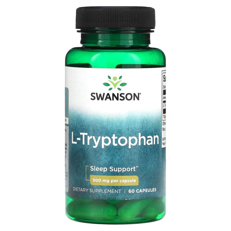 ���� ������ (Iherb) Swanson, L-���������, 500 ��, 60 ������, ������ �� 2320 ���