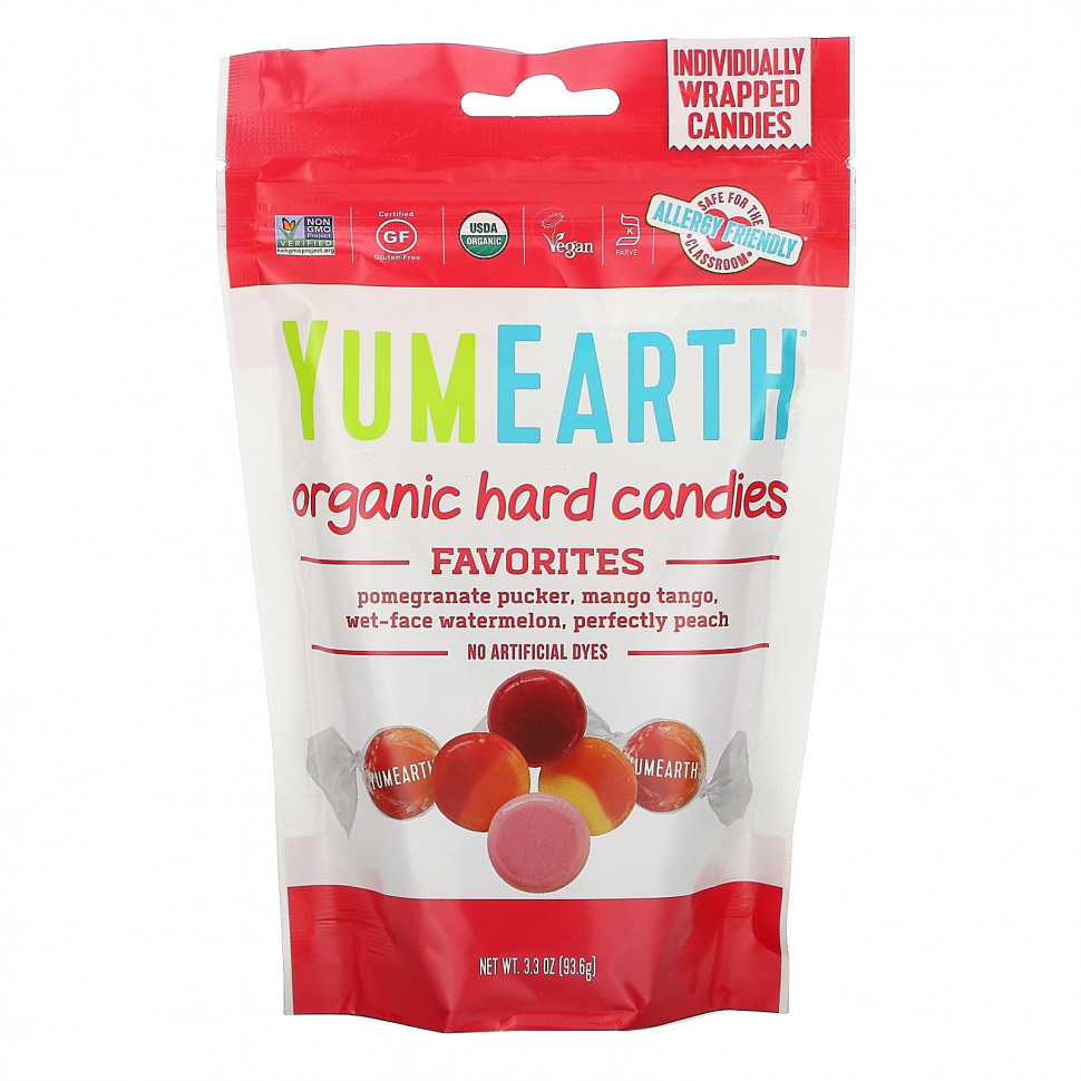   (Iherb) YumEarth,  ,  , 93,6  (3,3 )    -     , -, 