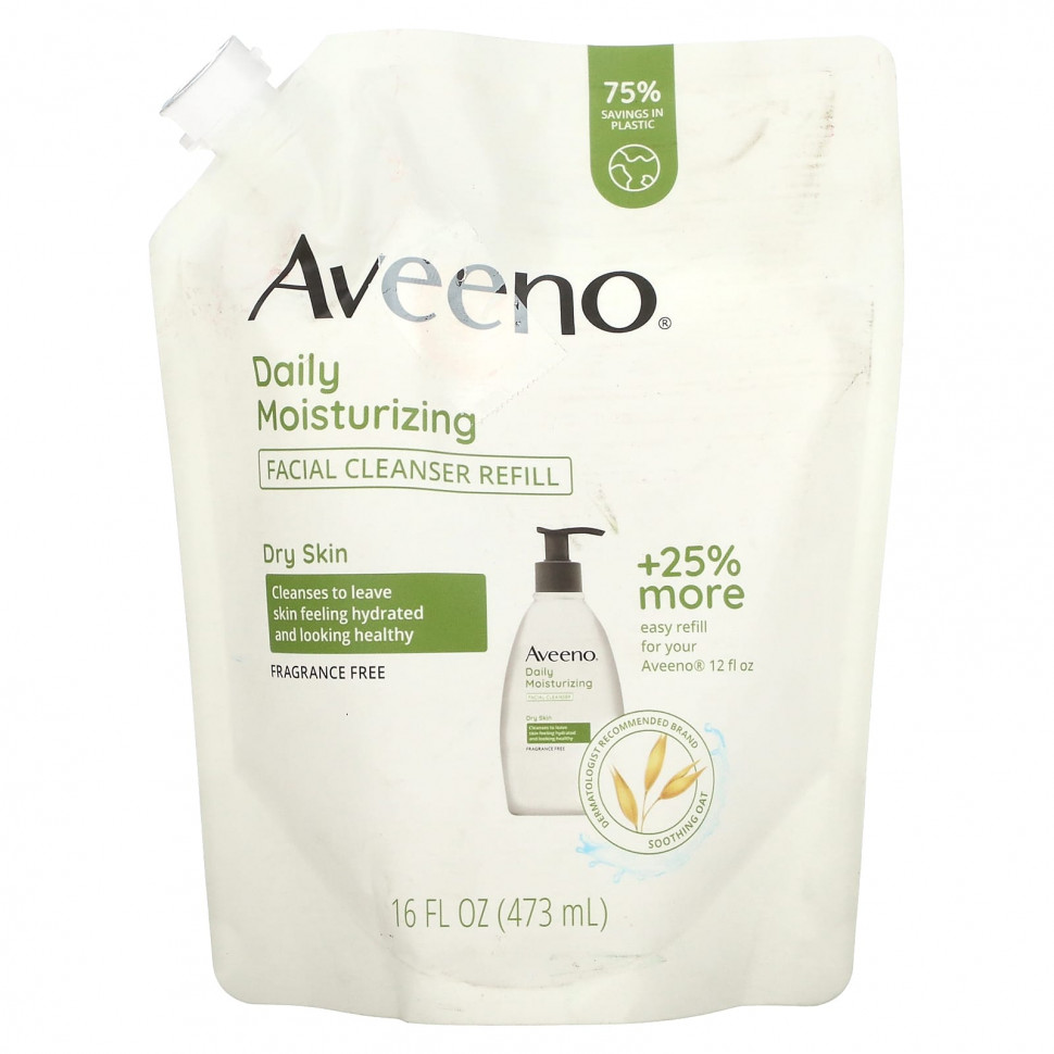 ���� ������ (Iherb) Aveeno, ���������� ����������, ��������� �������� ��� ����, ��� ����� ����, ��� �������, 16 ����. ����� (473 ��), ������ �� 2850 ���