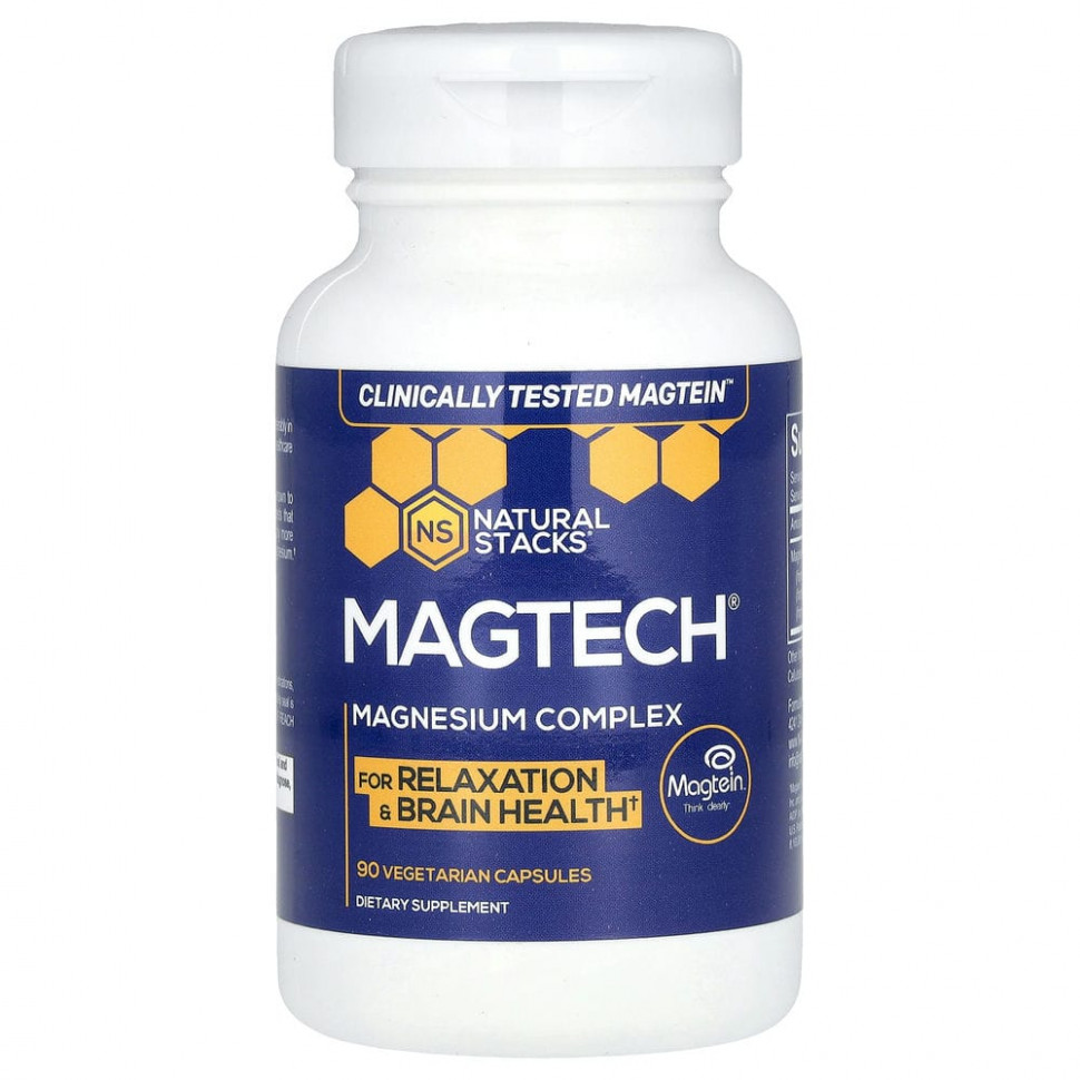   (Iherb) Natural Stacks, MagTech,  , 90      -     , -, 