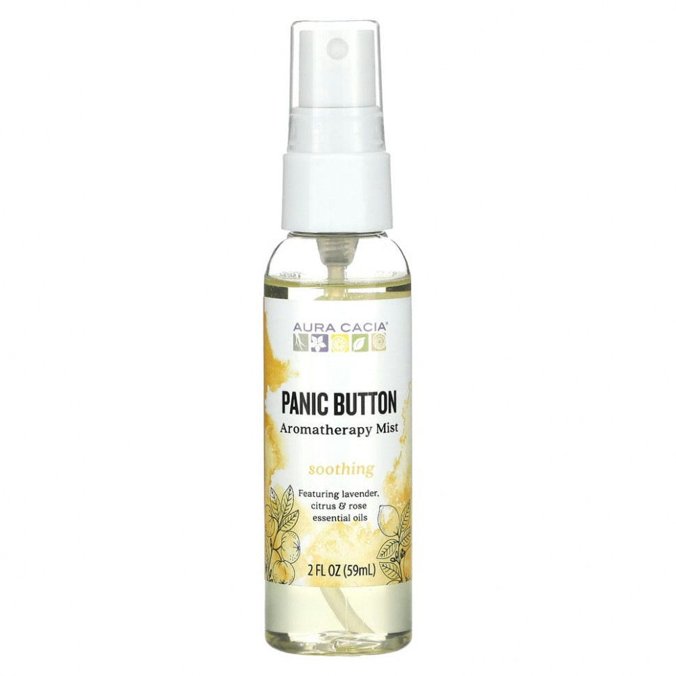���� ������ (Iherb) Aura Cacia, Panic Button, �������������������� �����, 59 �� (2 ����. �����), ������ �� 1320 ���