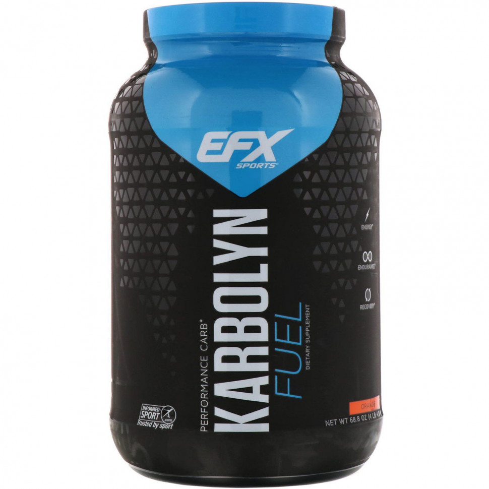 ���� ������ (Iherb) EFX Sports, ������� ��� ���������� ���������� Karbolyn Fuel, ��������, 1950 �, ������ �� 10480 ���
