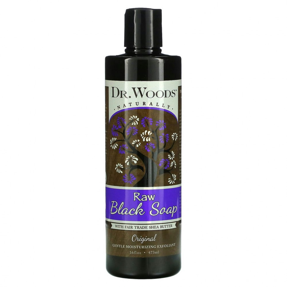 ���� ������ (Iherb) Dr. Woods, ����� ������ ���� � ������ �� (����������� �� �������� ������������ ��������), ������������, 473 �� (16 ������ �����), ������ �� 1990 ���