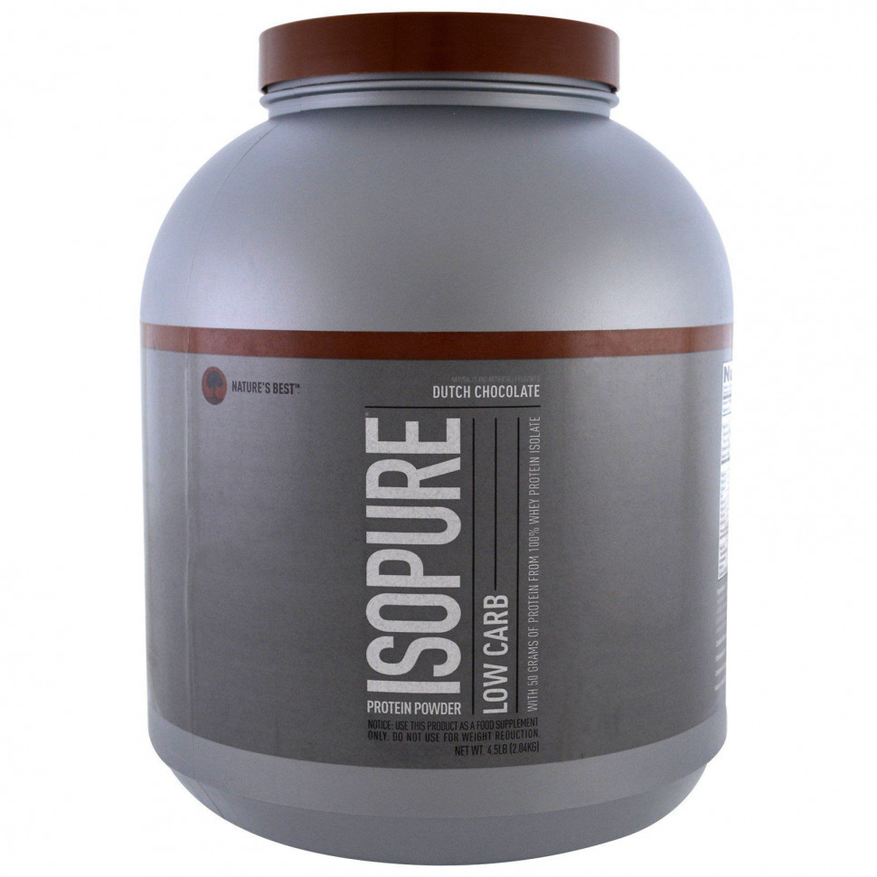 ���� ������ (Iherb) Isopure, ��������������� ����������� �������, ������� �������, 2,04 �� (4,5 �����), ������ �� 24900 ���
