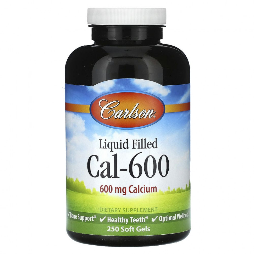   (Iherb) Carlson, Cal-600  , 600 , 250      -     , -, 