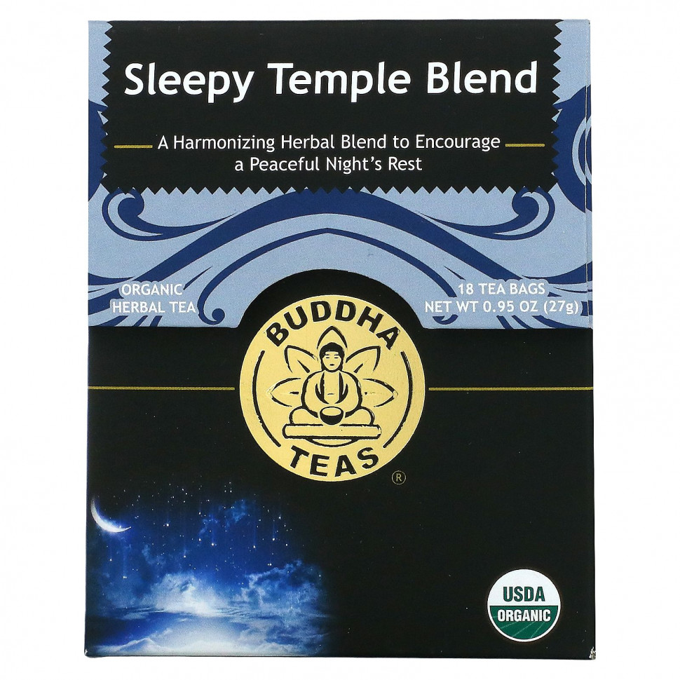 ���� ������ (Iherb) Buddha Teas, ������������ �������� ���, ����� ��� ���, 18 ������ ���������, 27 � (0,95 �����), ������ �� 1540 ���