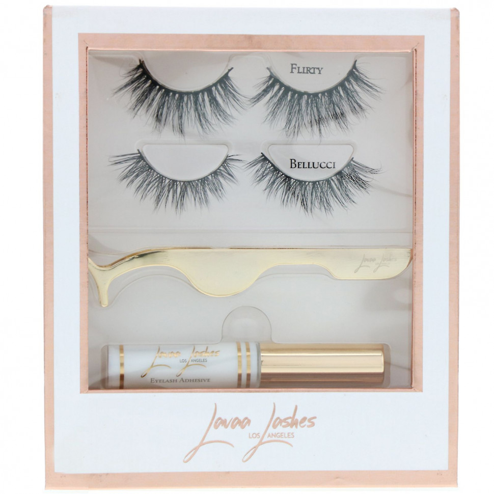   (Iherb) Lavaa Lashes, The Perfect Set, , 1 .    -     , -, 