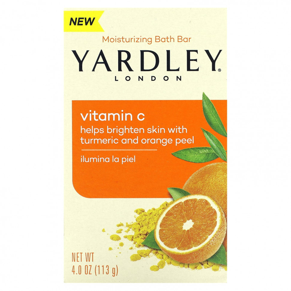 ���� ������ (Iherb) Yardley London, ����������� ���� ��� ����, ������� C, 113 � (4 �����), ������ �� 480 ���