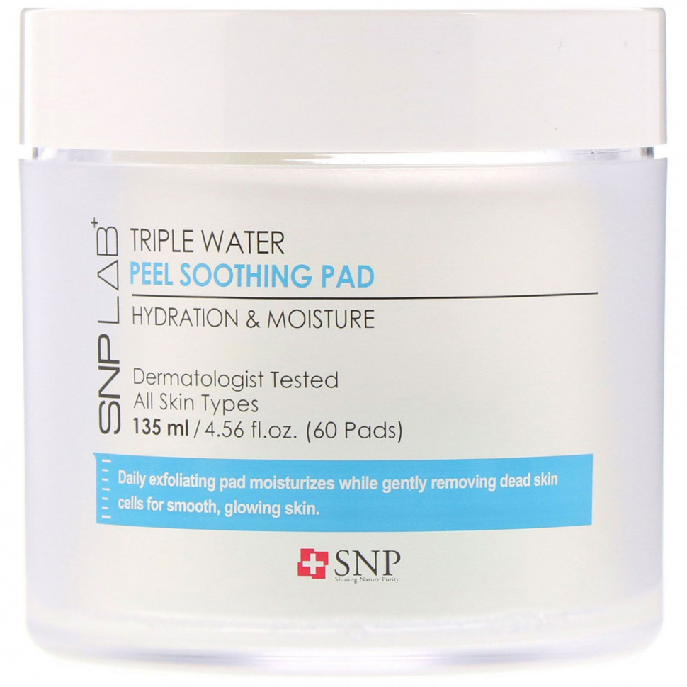   (Iherb) SNP, LAB+ Triple Water, -   , 60 .    -     , -, 