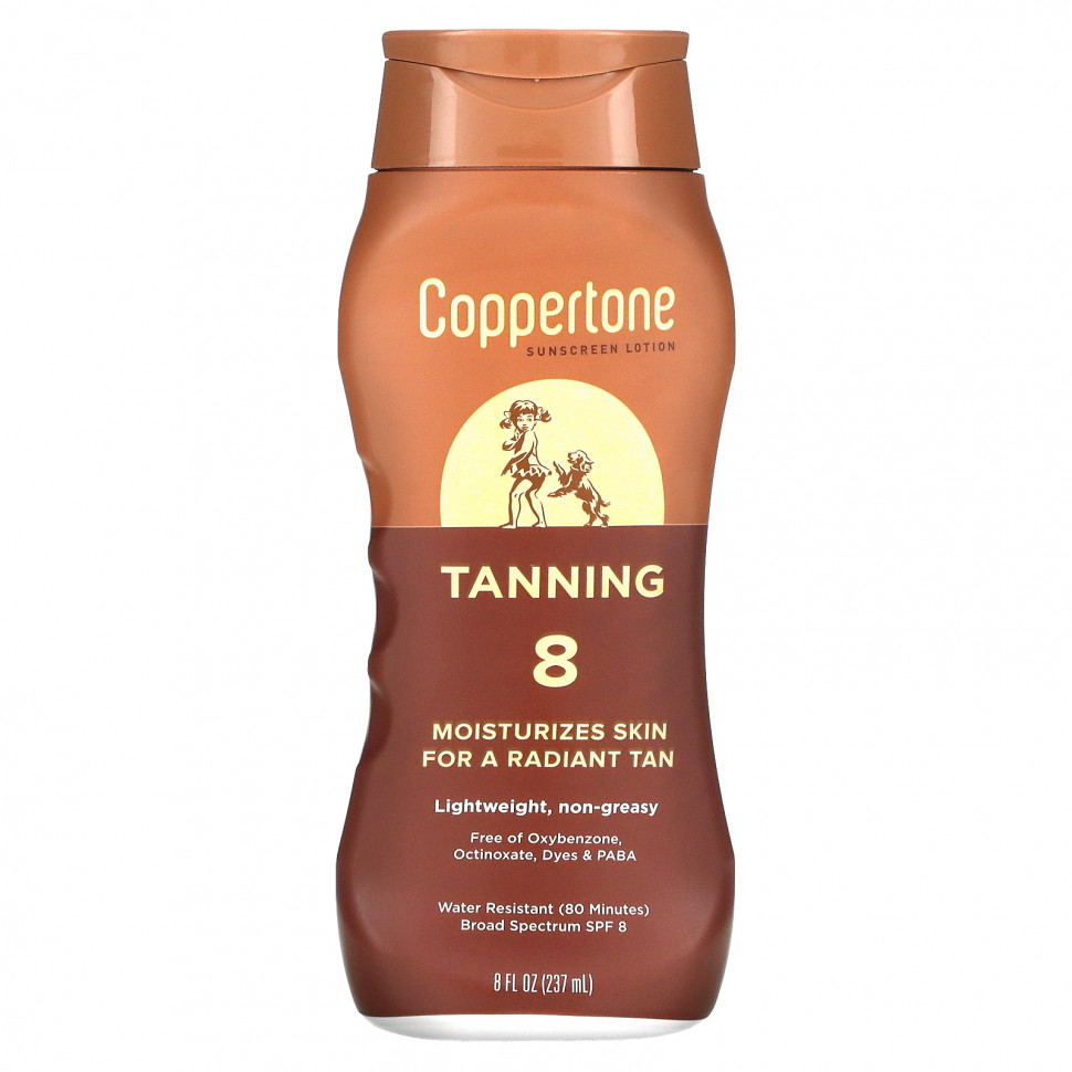   (Iherb) Coppertone, Sunning,  , SPF 8, 237  (8 . )    -     , -, 