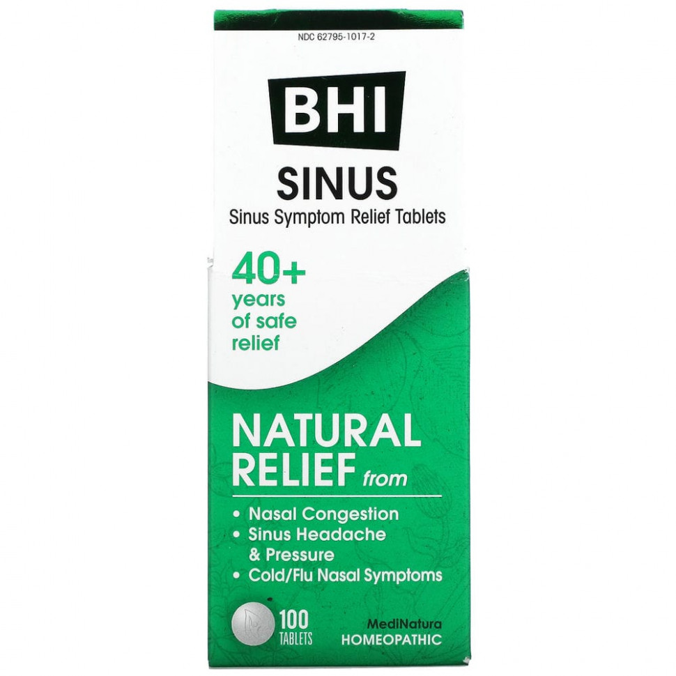   (Iherb) MediNatura, BHI,    , 100     -     , -, 