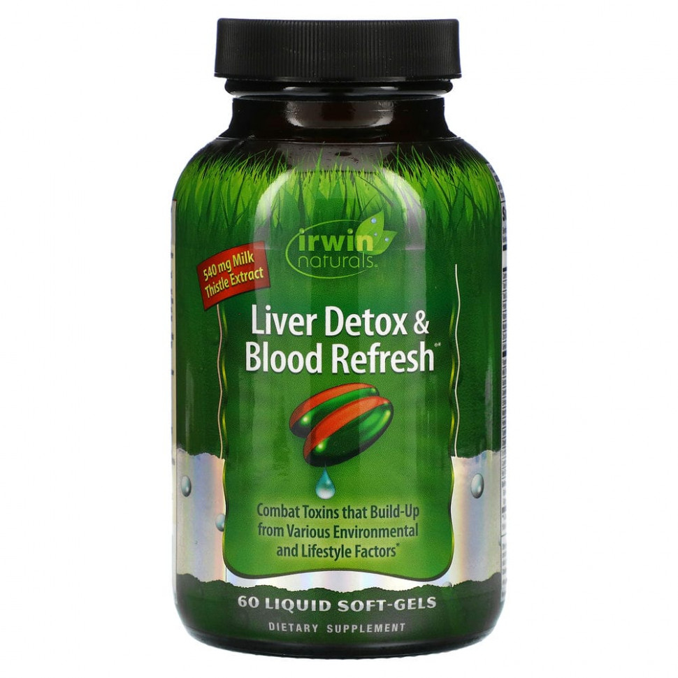   (Iherb) Irwin Naturals, Liver Detox & Blood Refresh,      , 60       -     , -, 