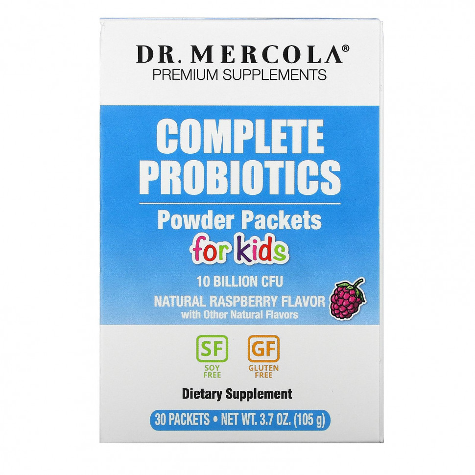 ���� ������ (Iherb) Dr. Mercola, �������� ����������� ��� ����� � ���� ������� � ���������, ����������� ��������� ����, 10 ���� ���, 30 ���������, �� 3,5 � (0,12 �����) ������, ������ �� 6110 ���